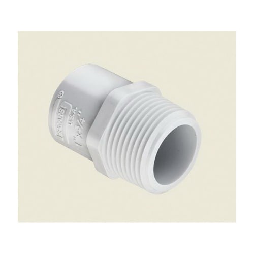 3/4"X1" S40 PVC MXS ADAPTER 436-102