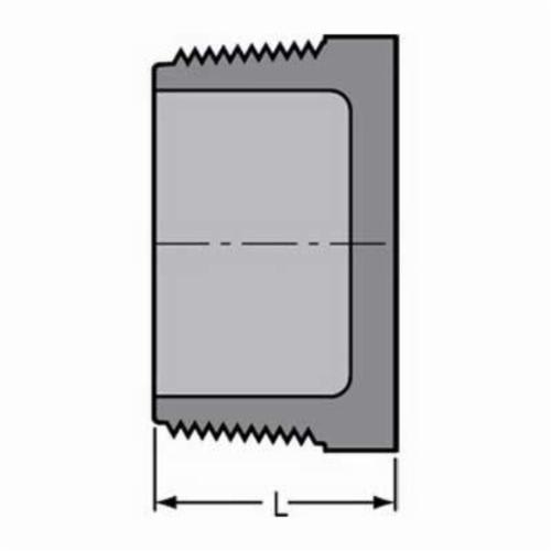 Spears® 850-005C Plug, 1/2 in Nominal, MNPT End Style, SCH 80/XH, CPVC, Domestic