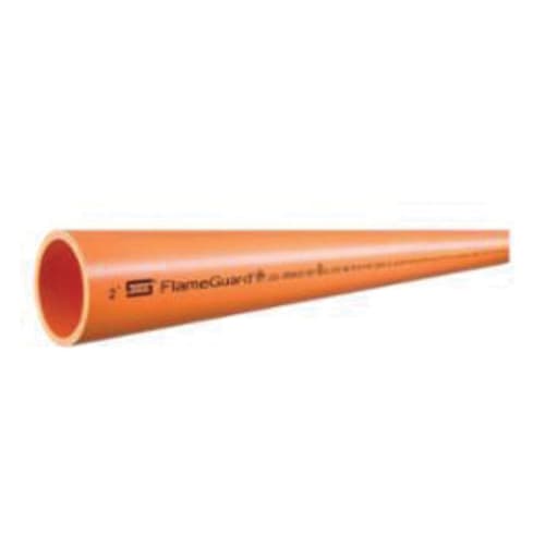 Spears® FlameGuard® CP-007 Fire Sprinkler Pipe, 3/4 in Nominal, CPVC, 15 ft L, Domestic