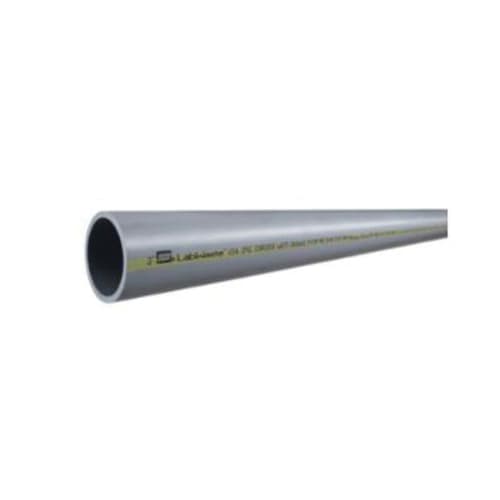 Spears® LabWaste™ LW-015 DWV Pipe, 1-1/2 in Nominal, SCH 40/STD, CPVC, 10 ft L, Domestic