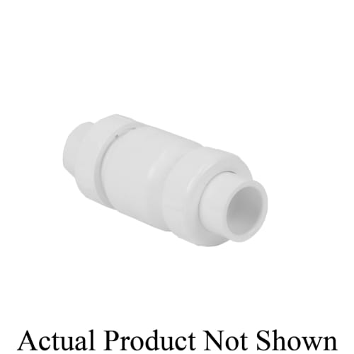 Spears® S1720-15F True Union Utility Swing Check Valve, 1-1/2 in Nominal, FNPT End Style, PVC Body, Domestic