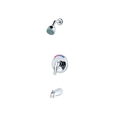 Pfister® LG89-0300 Professional Grade Tub and Shower Trim, 1.8 gpm Shower, Polished Chrome