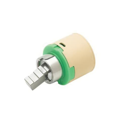 T & S 013080-45 Ceramic Cartridge, For Use With B-2730/B-2731/B-2740 Deck Mount Single Lever Faucet, 1-9/16 in Dia x 2-9/16 in H, Brass Filter