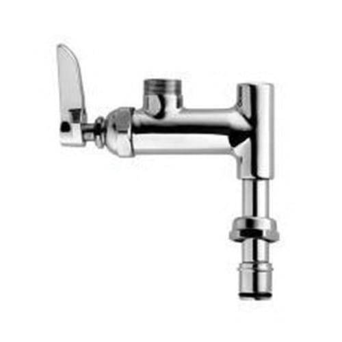 T & S B-0155-LNEZ Easy-Install Add-On Faucet, 9.46 gpm, 1 Handle, Polished Chrome