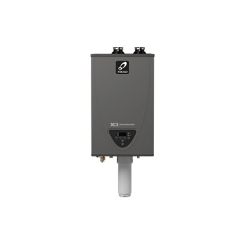 Takagi ProLine® 100319925 Tankless Water Heater With X3™ Scale Prevention Technology, Natural Gas Fuel, 199000 Btu/hr Heating, Indoor/Outdoor: Indoor, Condensing, 10 gpm Flow Rate, Power Direct Vent, 2 in Vent, 0.93, Residential