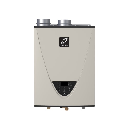 Takagi TH3DVLP H3 Tankless Water Heater, Liquid Propane Fuel, 199000 Btu/hr Heating, Indoor/Outdoor: Indoor, Condensing/Non Condensing: Condensing, 10 gpm, 4 in Power Direct Vent, 0.93, Commercial/Residential/Dual: Dual, Ultra Low NOx: Yes