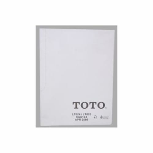 Toto® 0GU164 Mounting Template, For Use With Aimes® LT624, LT626 Under Counter Lavatory