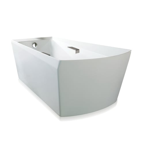 Toto® ABF964N#01DBN Soiree® Bathtub Without Jet, Soaking Hydrotherapy, Rectangular, 72-3/8 in L x 39-1/2 in W, Right Drain, Cotton