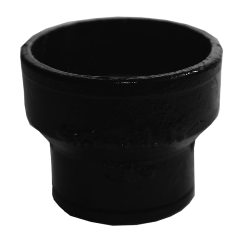 Tyler Pipe 009887 Tapped Pipe Adapter, 1-1/2 in Nominal, No-Hub End Style, Cast Iron