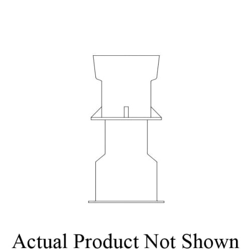 TYLER UNION® 112150 Standard Adjustable Slip Water Valve Box Combo, 26 in Dia Top x 36 in Dia Bottom, Domestic