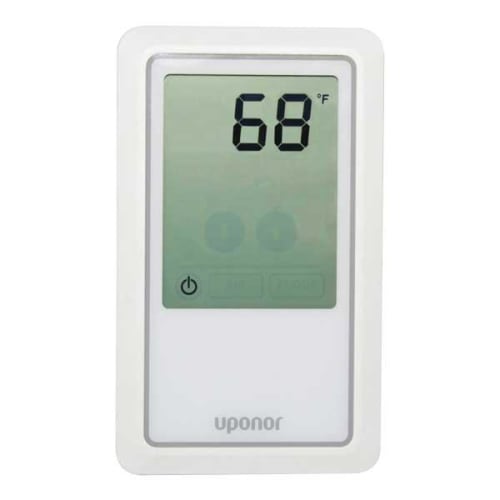 Uponor A3100101 Heat-Only Thermostat With Touchscreen, Domestic