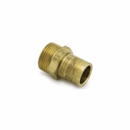 Uponor A4342575 QS-Style Fitting Adapter, R25 x 3/4 in, C, 125 psi, Brass, Domestic
