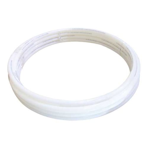 Uponor AquaPEX® F1022000 Tubing, 2 in Nominal, 1.629 in ID x 2-1/8 in OD x 300 ft Coil L, White, PEX