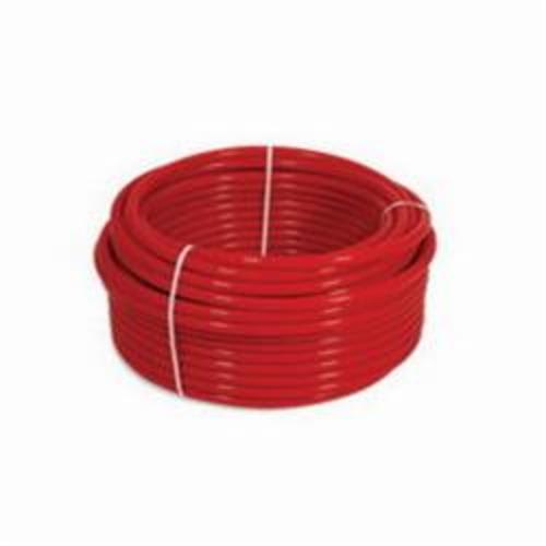 Uponor AquaPEX® F2101000 Tubing, 1 in Nominal, 0.862 in ID x 1-1/8 in OD x 500 ft Coil L, Red, PEX-A