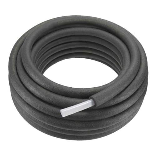 Uponor AquaPEX® F6040750 Pre-Insulated Tubing, 3/4 in Nominal, 2 in OD, 100 ft Coil L, Polyethylene