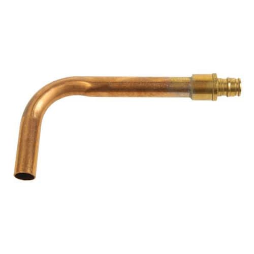 Uponor LF2885050 90 deg Elbow, 1/2 in, PEX Brass x C, Copper/Brass