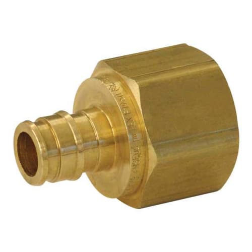 Uponor LF4571010 Female Adapter, 1 in, PEX x FNPT, Brass