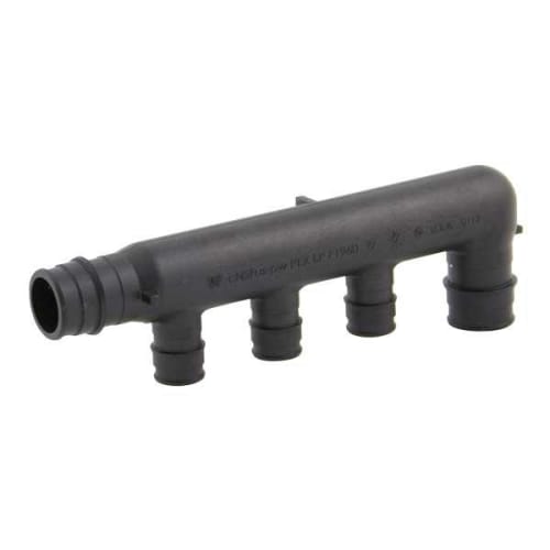 Uponor Q2235577 3-Ports Flow-Through Elbow, 3/4 in Nominal, ProPEX® End Style, Polysulfone, Domestic