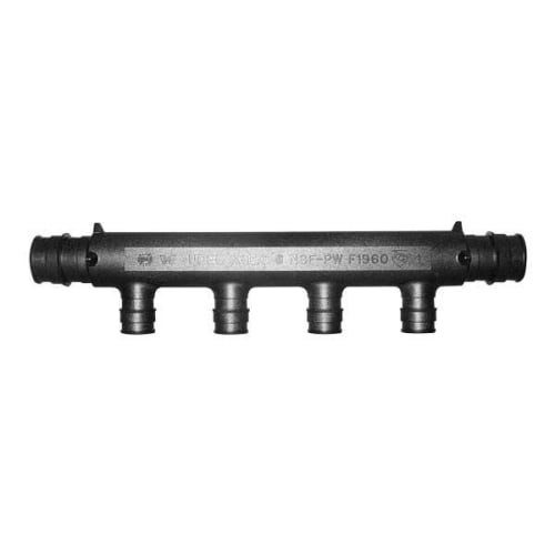 Uponor Q2247557 Flow-Through Tee, 3/4 in, ProPEX®, Polysulfone, Domestic