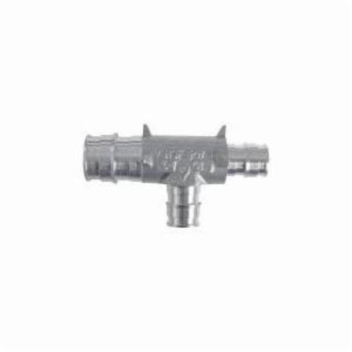 Uponor Q4707550 Reducing Tee, 3/4 x 3/4 x 1/2 in Nominal, ProPEX® End Style, Brass