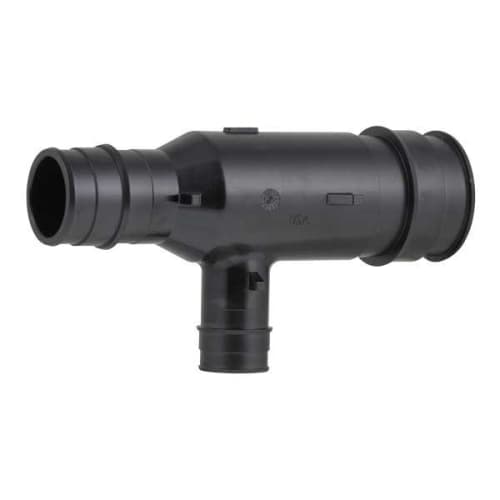 Uponor Q4752055 Reducing Tee, 2 x 1-1/2 x 1-1/2 in Nominal, ProPEX® End Style, Polyphenylsulfone, Domestic