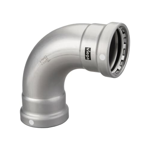 MegaPress® 26505 90 deg Elbow, 3 in, Press, Carbon Steel, Import