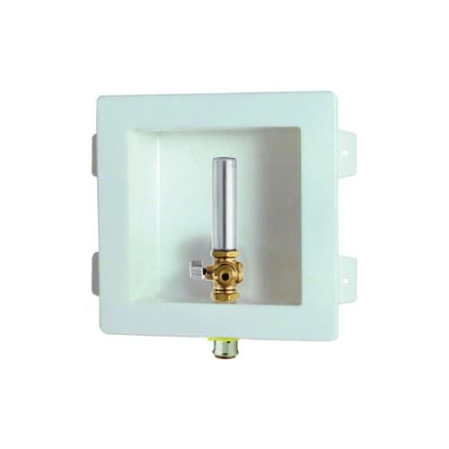 ViegaPEX™ 97220 PureFlow® Outlet Box, For Use With Ice Maker, 1/2 in Press, PEX, Import