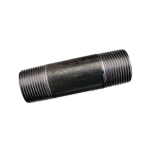 Ward Mfg 0104014 Pipe Nipple, 1/2 in x 1-1/2 in L MNPT, Steel, Black, SCH 40/STD, Welded, Domestic