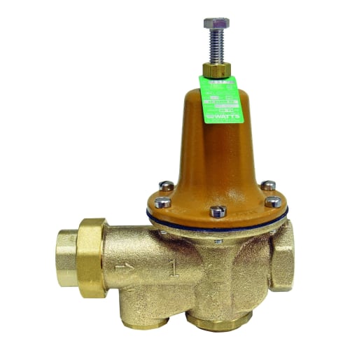 WATTS® 0009309 LF25AUB-Z3 Pressure Reducing Valve, 1 in, FNPT Union x FNPT, 25 to 75 psi, Copper Silicon Alloy Body