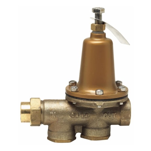 WATTS® 0009329 LF25AUB-Z3 Pressure Reducing Valve, 1 in, FNPT Union x FNPT, 75 to 125 psi, Copper Silicon Alloy Body