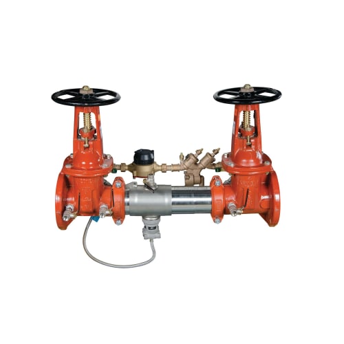 WATTS® 0122720 LF957RPDA Detector Assembly, 3 in Nominal, Flanged End Style, Resilient Seated Gate Valve, 304 Stainless Steel Body, Reduced Pressure, 150 lb, Domestic