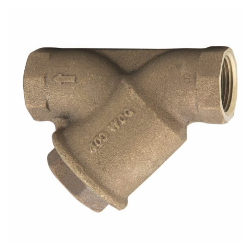 WATTS® 0124007 LF777S Wye Strainer With Retainer Cap, 2-1/2 in, NPT, 8-1/2 in OAL, Bronze