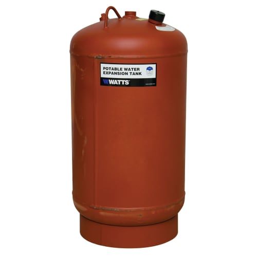 WATTS® 0212033 DETA Pressurized Expansion Tank, 45 gal Tank, 30 gal Acceptance, 150 psi, ASME Yes/No: Yes, 20 in Dia x 39 in H