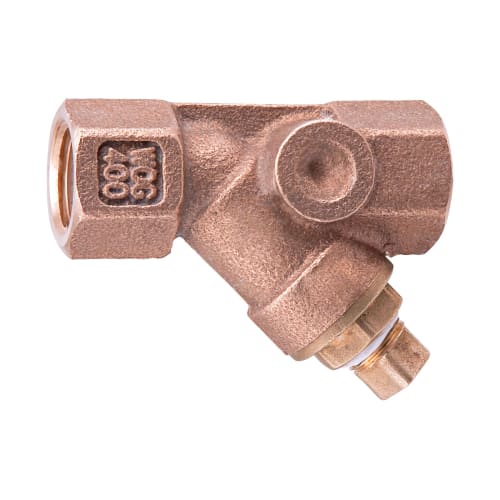 WATTS® 0379113 LF777SI Wye Strainer, 1 in, NPT, 3-3/4 in OAL, Brass