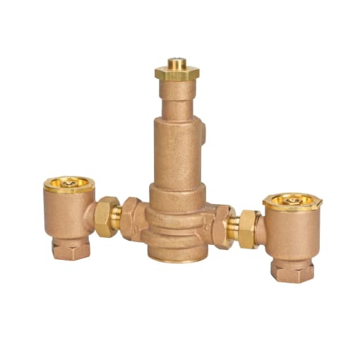 WATTS® 0559167 LFN170 Master Tempering Valve, 3/4 in, NPT, 125 psi, Brass Body