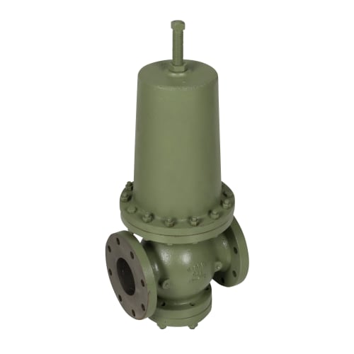 WATTS® 0681040 Direct Operated Pressure Reducing Valve, 3 in Nominal, Flanged End Style, 30 to 80 psi Pressure, Cast Iron Body, Domestic