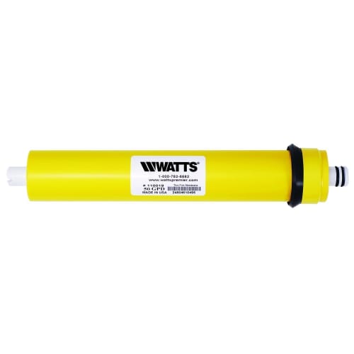 WATTS® 7100122 Standard Replacement RO Membrane, 50 gal, Domestic