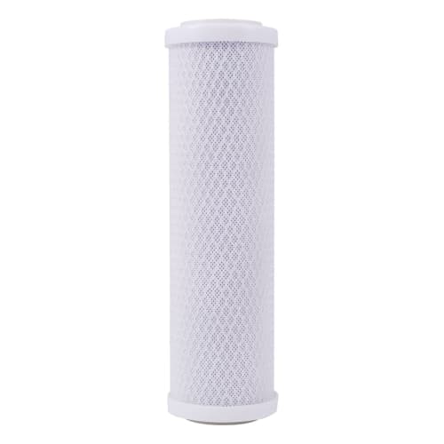 WATTS® 7100446 PWCB Extruded Carbon Block Filter Cartridge, 9-3/4 in L, Extruded Carbon