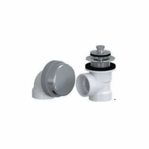 Watco® 917-PP-PVC-CP Innovator® 917 Solvent Weld Bath Waste Half Kit, STD PVC, Polished Chrome