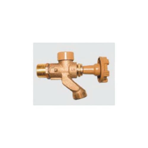 Woodford® 101P-BP Model 101 Anti-Siphon Wall Faucet, 3/4 or 1/2 in, Combination MNPT x FNPT, 125 psi, Domestic
