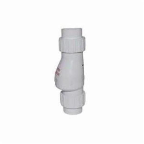 Zoeller® 30-0042 Quiet Check Valve With Union, 2 in, Solvent Weld, PVC Body