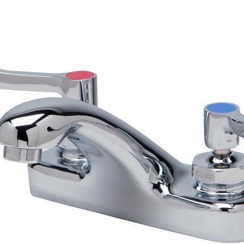 Zurn® AquaSpec® Z81104-XL-3M Centerset Bathroom Faucet, Polished Chrome, 2 Handles, 0.5 gpm Flow Rate