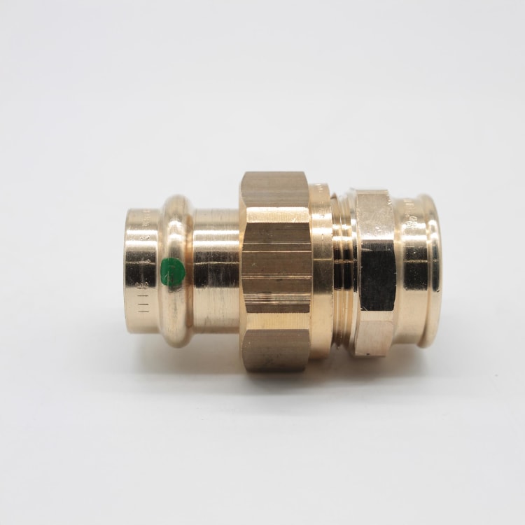 ProPress® 79705 Pipe Union, 3/4 in Nominal, Press x FNPT End Style, Bronze, Import