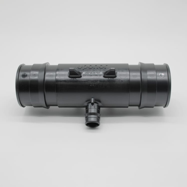 Uponor Q4752557 Reducing Tee, 2-1/2 x 2-1/2 x 3/4 in Nominal, ProPEX® End Style, Polyphenylsulfone, Domestic