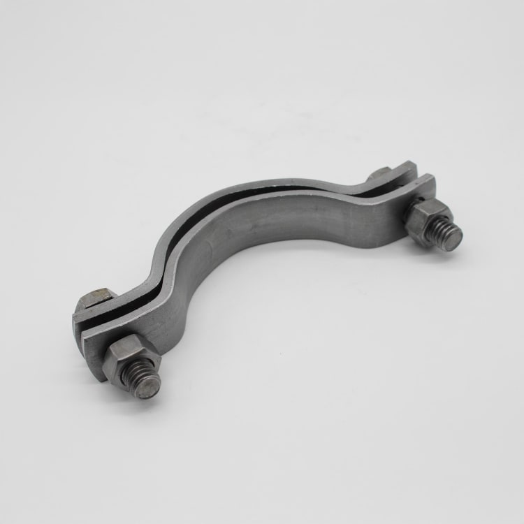 PHD 520 0300PL Standard Pipe Clamp, 3 in Pipe/Tube, 1040 lb Load, Carbon Steel, Plain, Domestic