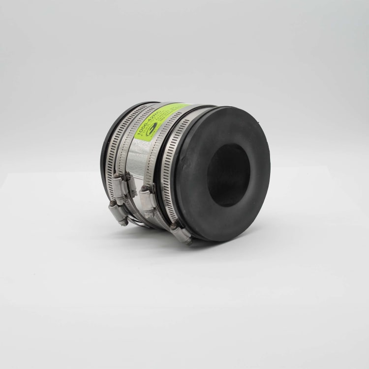 Fernco® 1056-42RC 1056RC Repair Coupling, 4 x 2 in Nominal, Cast Iron/Plastic End Style