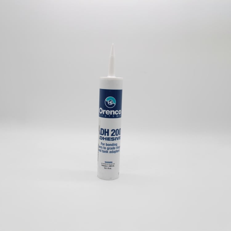 ORENCO ADH200 RISER ADAPTER ADHESIVE 10.1 OZ (REQUIRES CAULKING GUN)