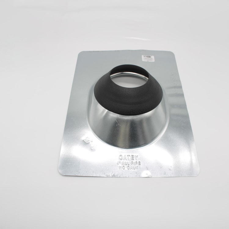 OATEY 11879 4" GAL ROOF FLASHING WITH COLLAR