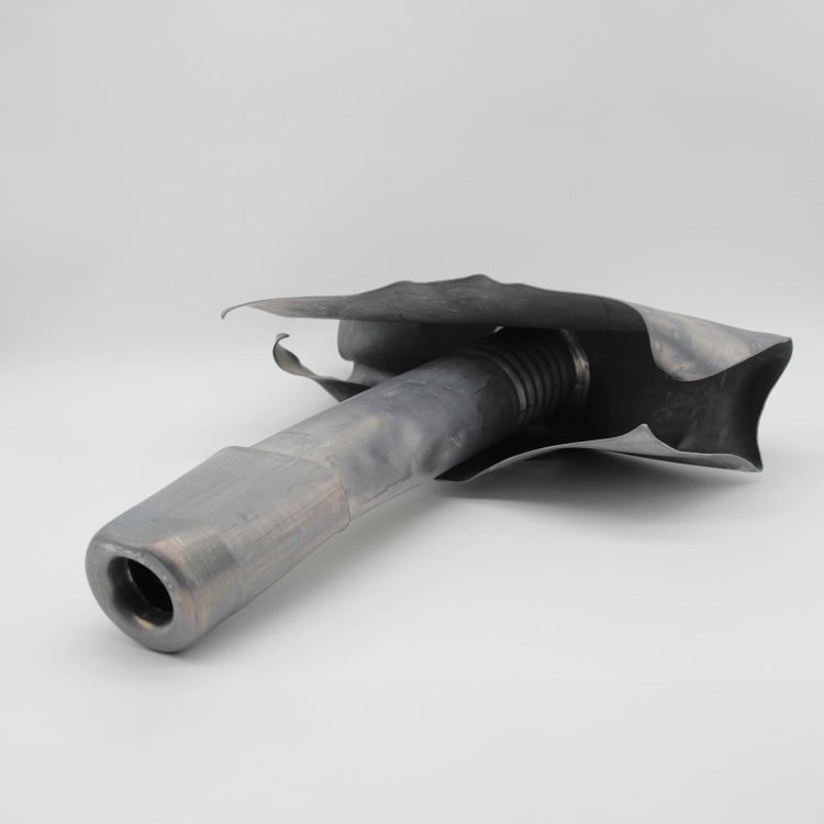 1-1/2" LEAD FLASHING - FLAT TO 5/12 FLEXIBLE W/ COUNTER TOP 2.5LB LA225S2 + LFC225