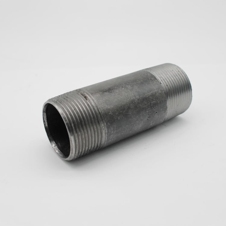 1-1/4"X4" BLK LEFT/RIGHT NIPPLE